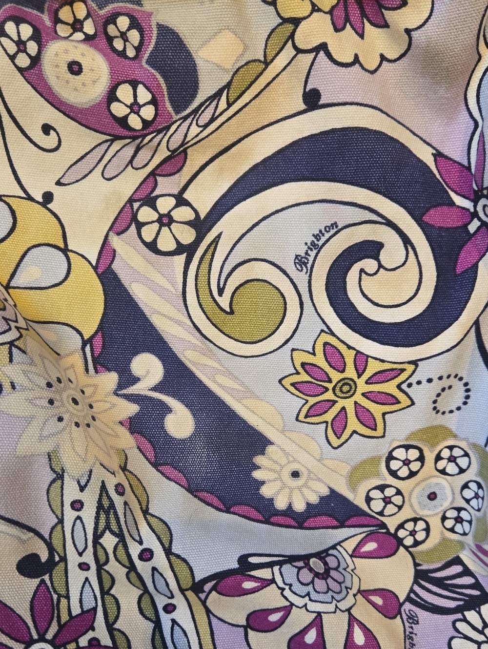 Brighton Multi-Color Design Print Shoulder Bag - Picture 5 of 15